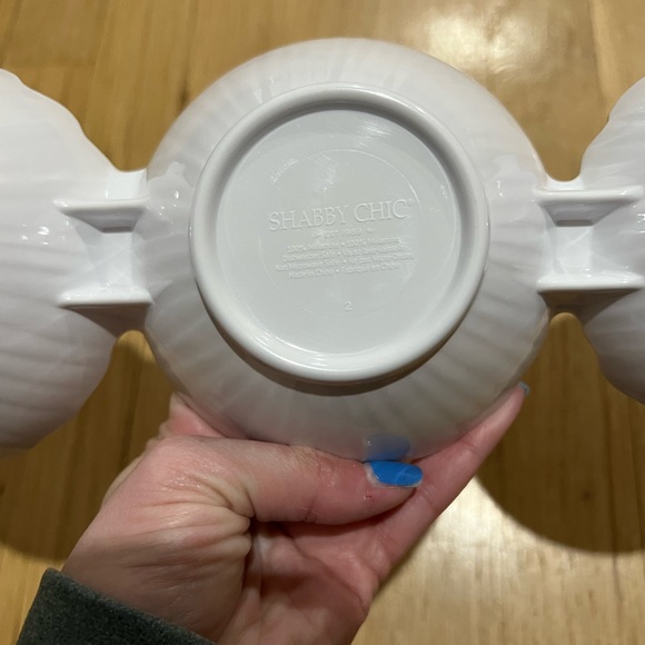 Nwt shabby chic outdoor melamine dip tray - Picture 4 of 4